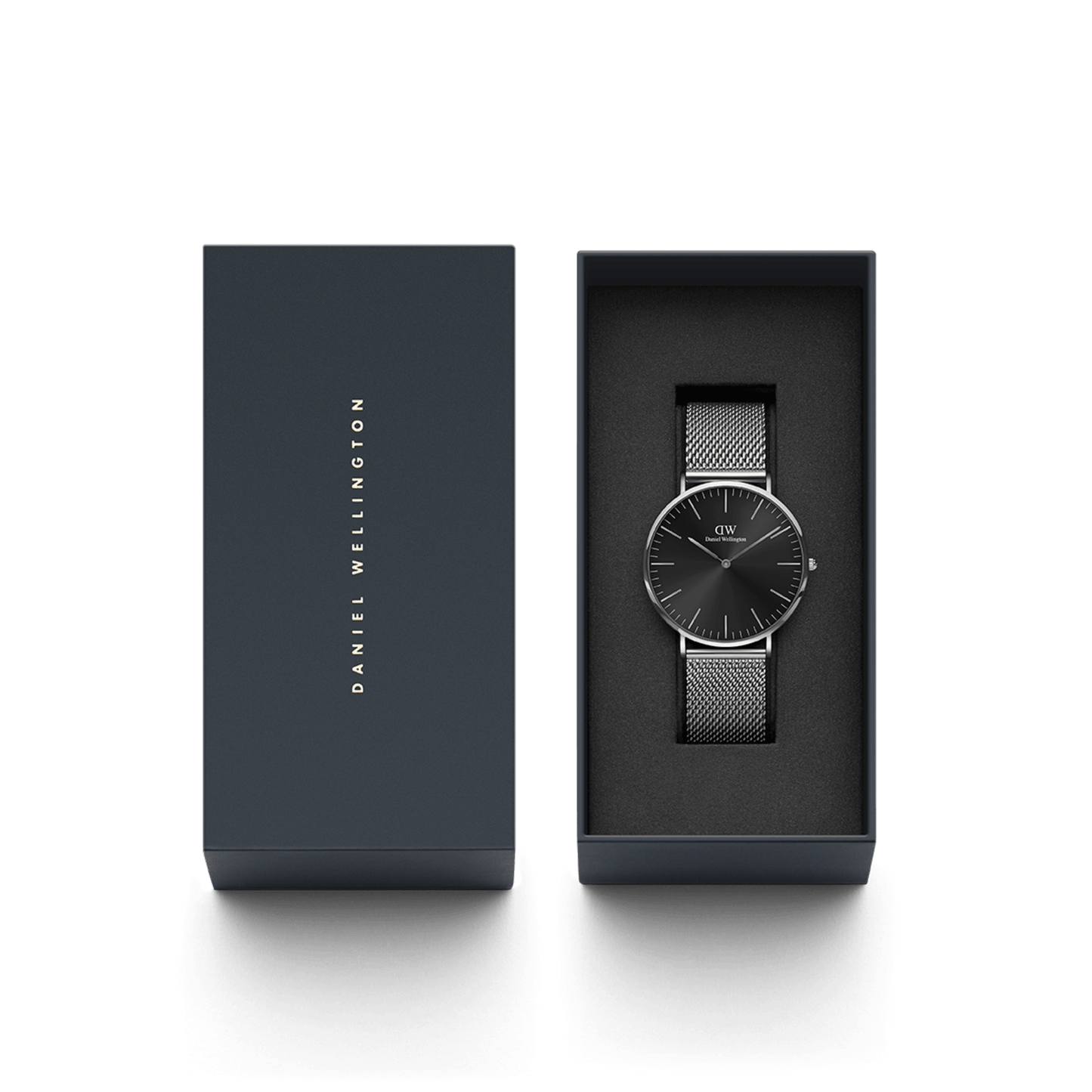 DW Classic Mesh Onyx Watch