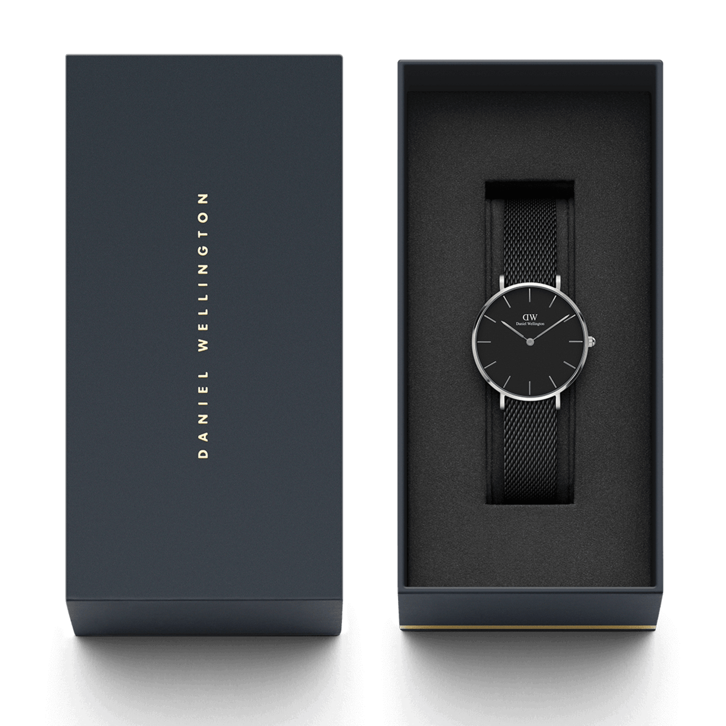 DW Petite Ashfield Silver Watch