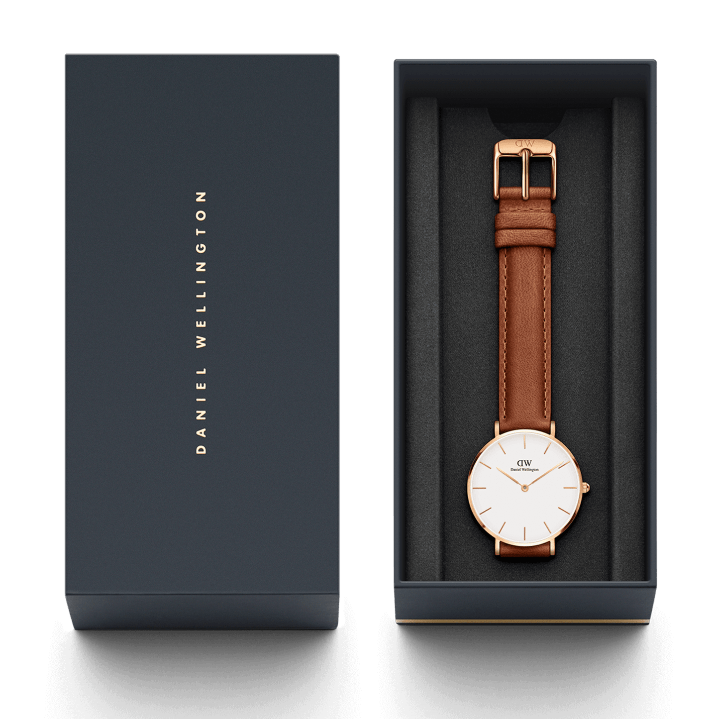 DW Petite Durham Rose Gold Watch