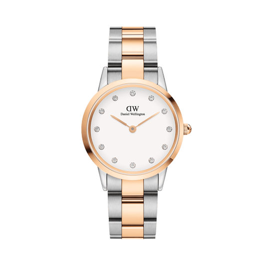 DW Iconic Link Lumine Rose Gold Watch