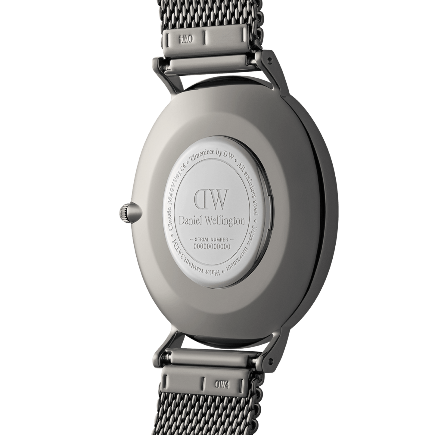 DW Classic Mesh Graphite Watch
