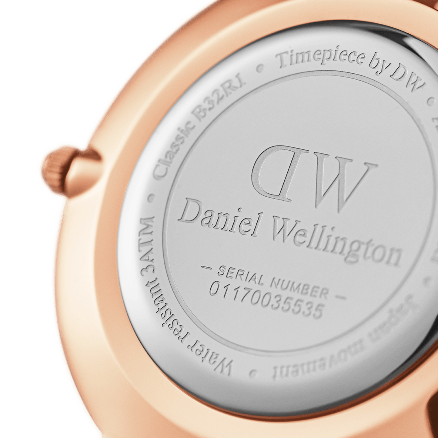 DW Petite Dover Rose Gold Watch