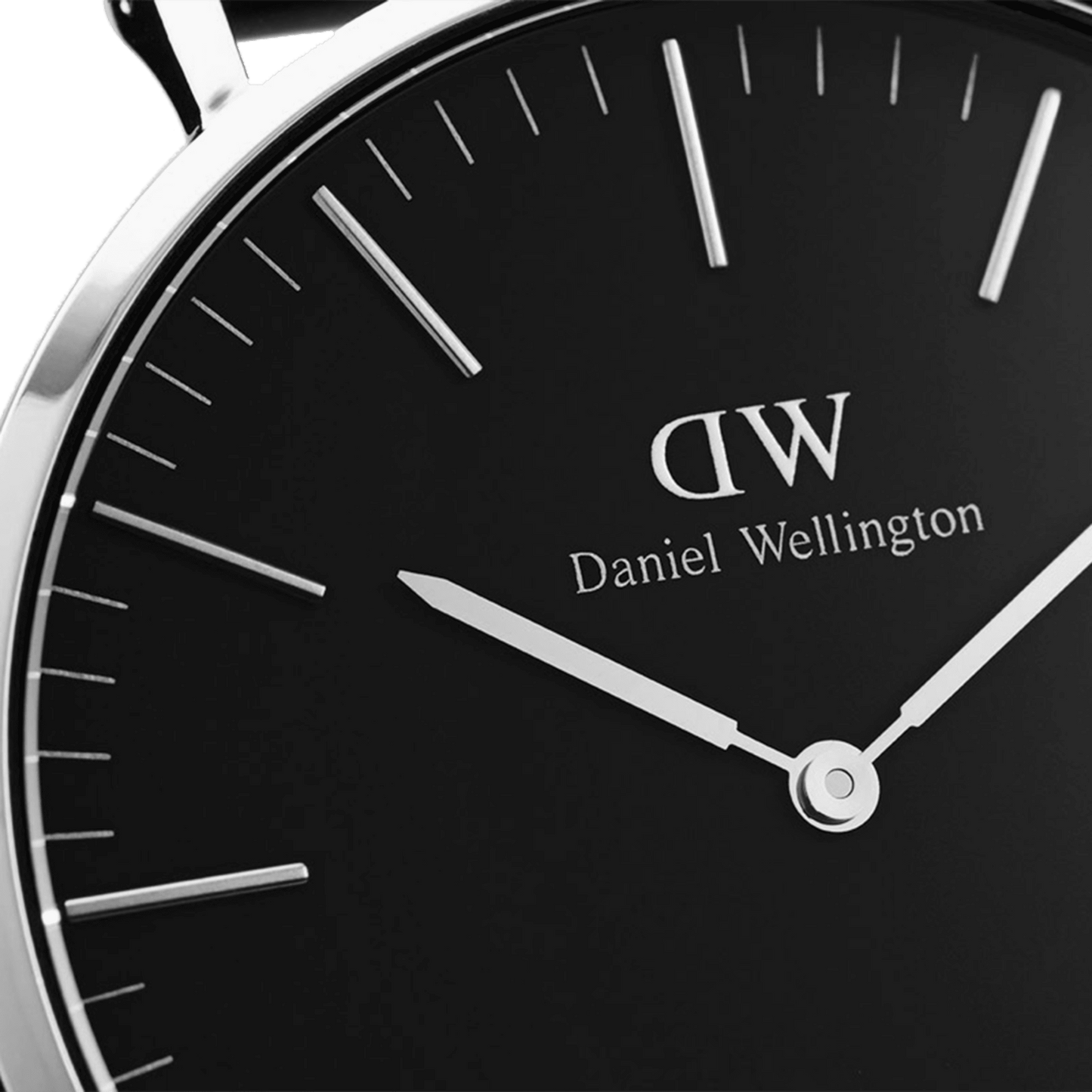 DW Classic Sheffield Black Silver Watch
