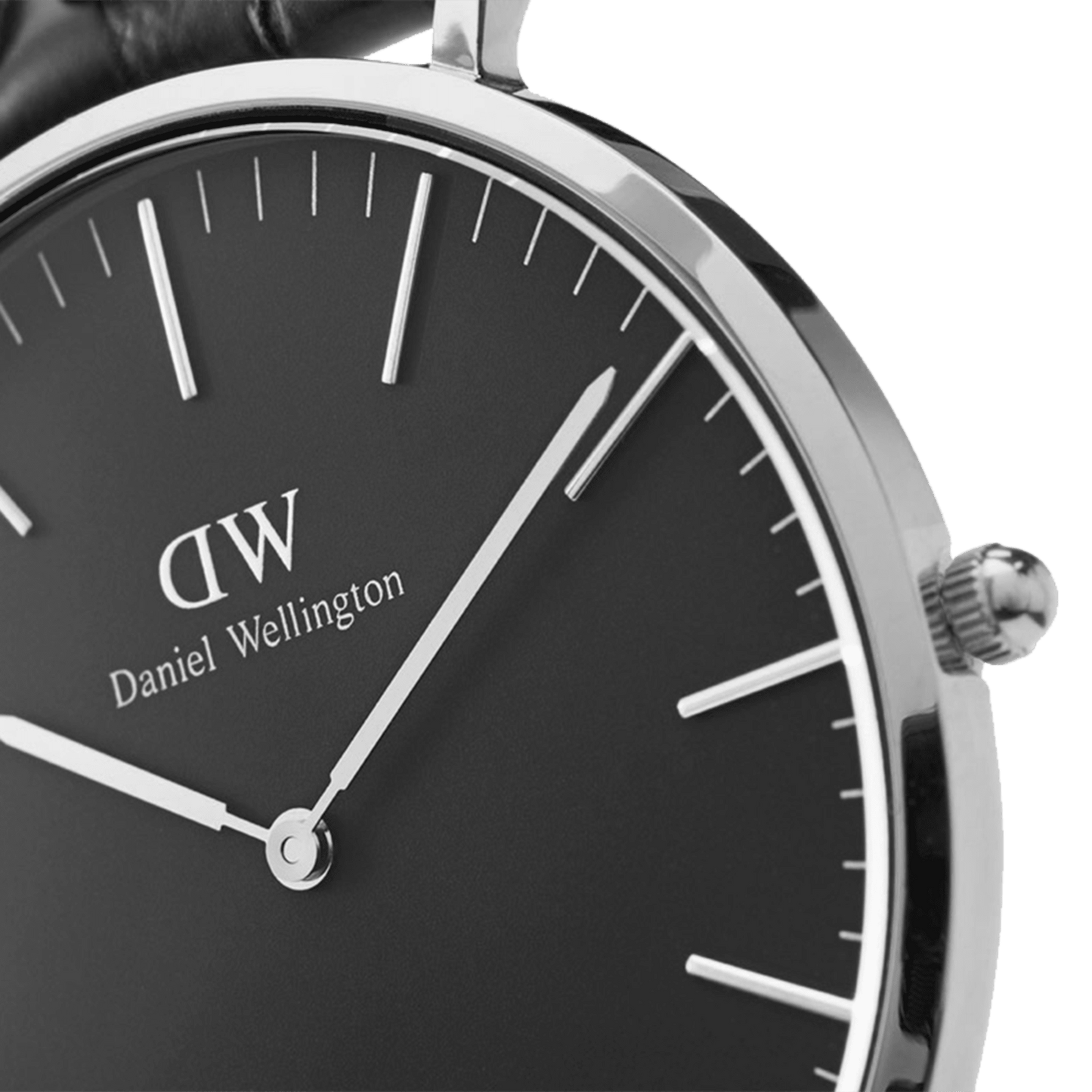 DW Classic Sheffield Black Silver Watch