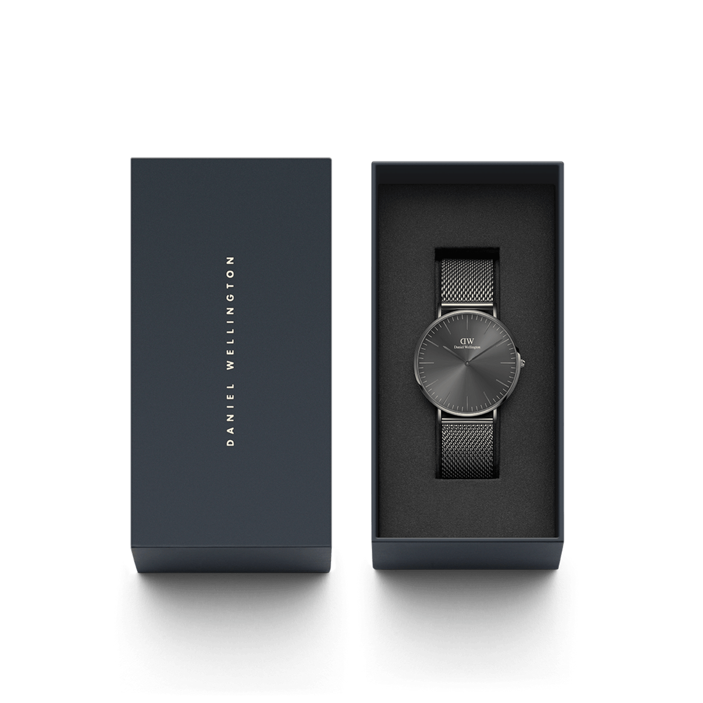 DW Classic Mesh Graphite Watch