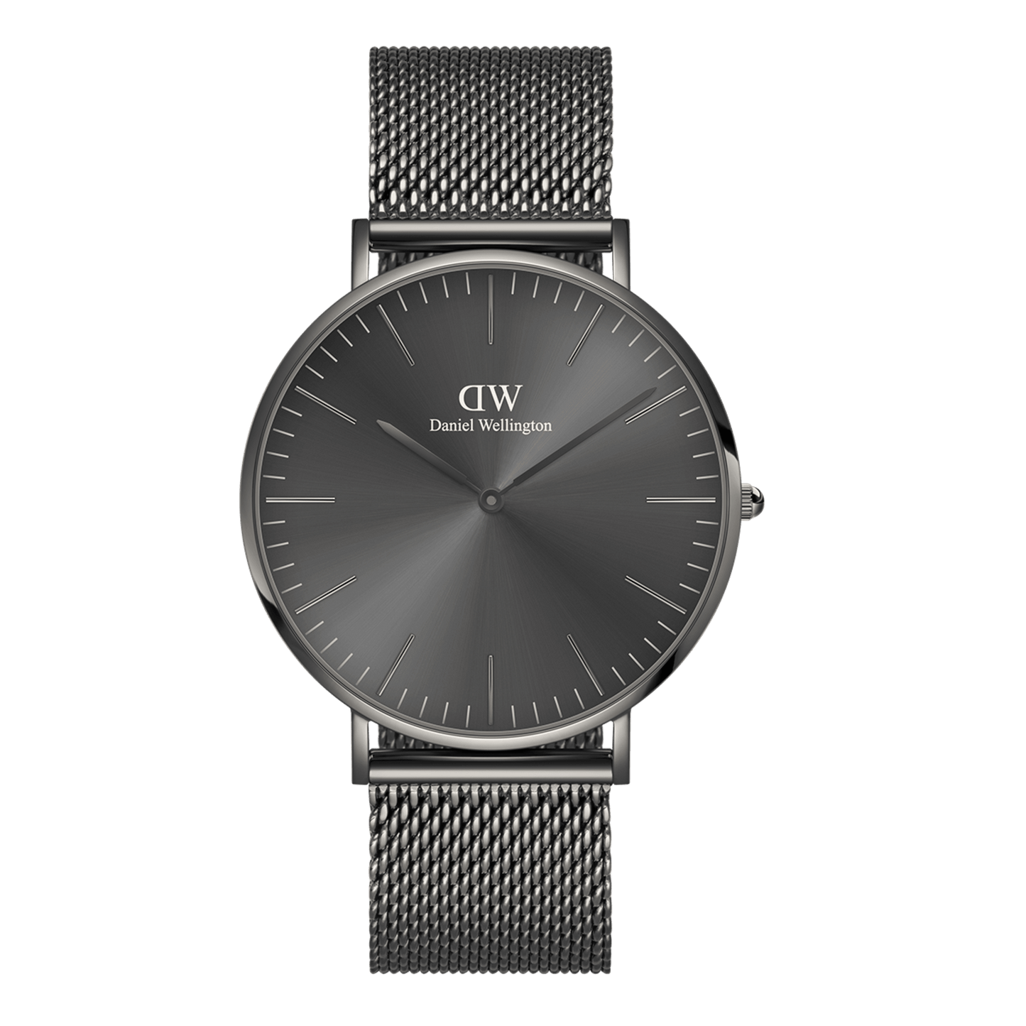 DW Classic Mesh Graphite Watch