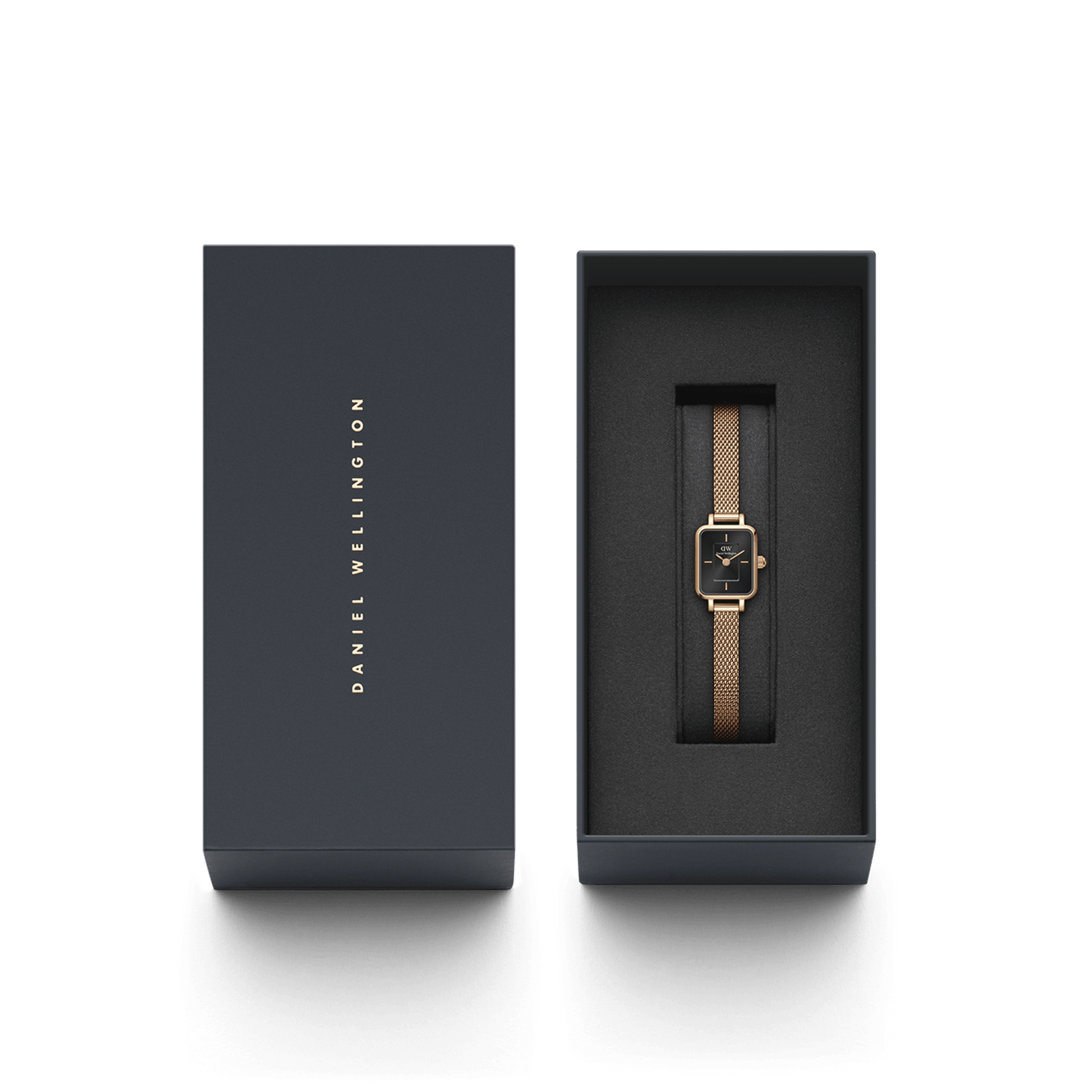 DW Quadro Mini Melrose Onyx Watch