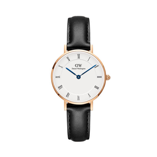 DW Petite Roman Numerals Sheffield Rose Gold Watch