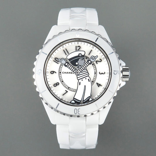 CHANEL J12 38mm Mademoiselle Automatic White Ceramic