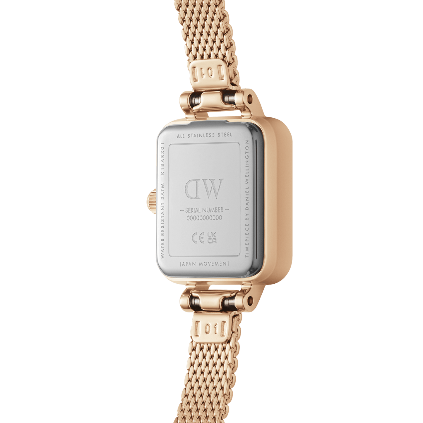 DW Quadro Mini Melrose Onyx Watch